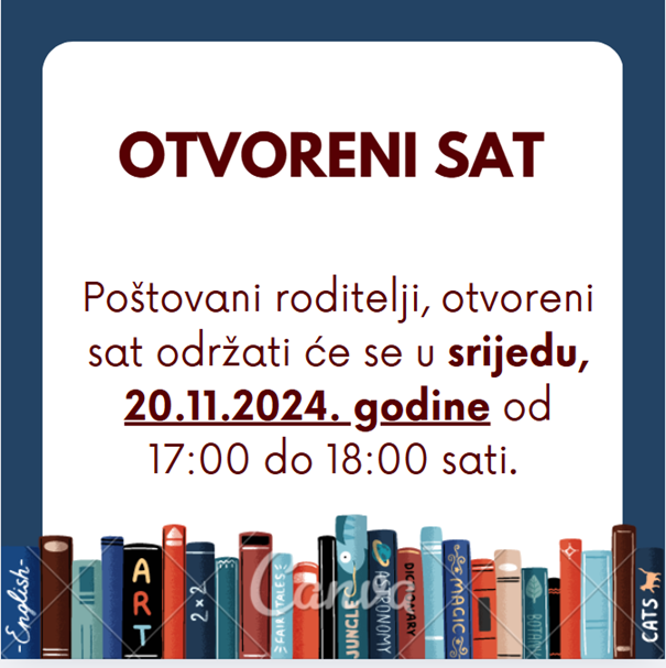 OTVORENI SAT  – SRIJEDA 20.11.2024. GODINE