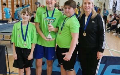 Učenici naše škole osigurali odlazak na Državno natjecanje iz stolnog tenisa