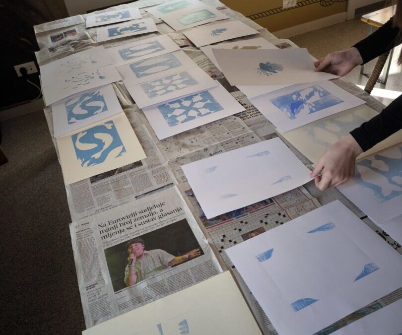 Mala škola ksilografije – Mladi umjetnici iz šest škola učili drevnu grafičku tehniku
