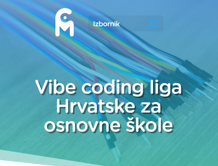Učenici naše škole učili su o umjetnoj inteligenciji u sklopu prve Vibe Coding lige Hrvatske