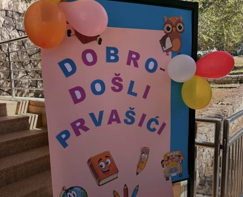 Dobro nam došli, dragi prvašići!